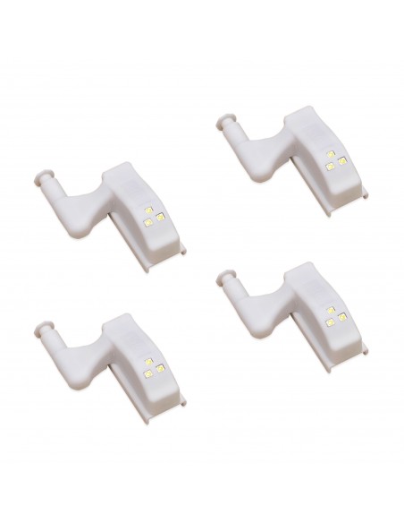 Genius Ideas 4 Pièces de lumière LED 'Charnière'
