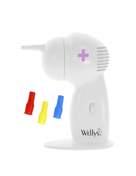 Wellys Ohrstaubsauger Weiß