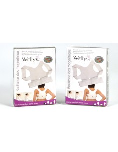 Wellys Correcteur de posture magnétique et soutien du dos Femmes 2