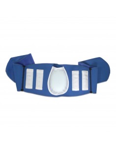 Wellys Ceinture dorsale magnétique avec coussin Bleu