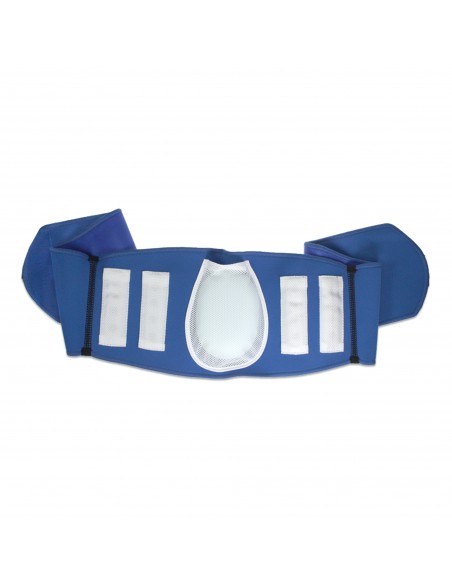 Wellys Ceinture dorsale magnétique avec coussin Bleu