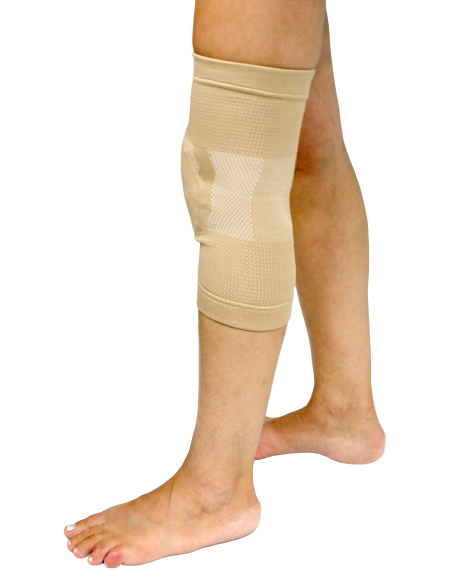 Wellys Genouillère en bambou avec coussin d'articulation Femme