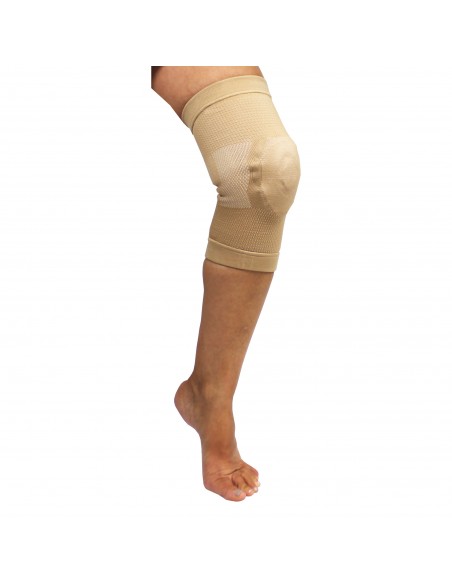 Wellys Bandage de genou en bambou avec coussin d'articulation Hommes