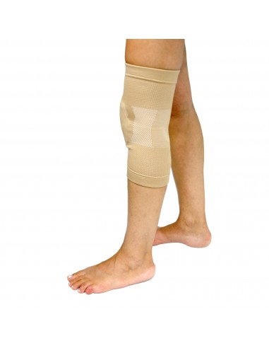 Wellys Bandage de genou en bambou avec coussin d'articulation Hommes