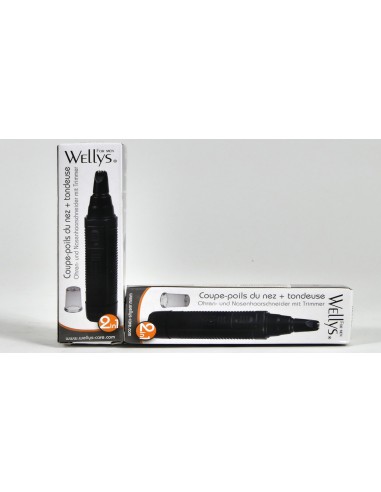 Wellys Tondeuse à cheveux oreilles et nez avec tondeuse