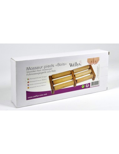 Wellys Masseur de pieds en bois