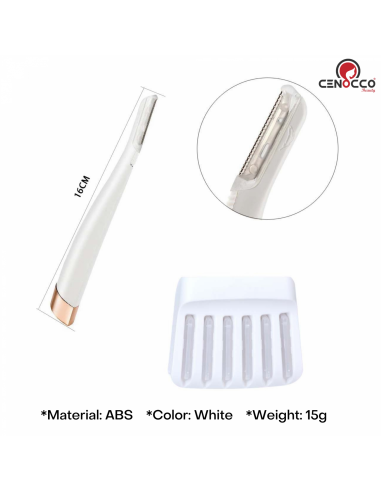 Cenocco Beauty Épilateur facial avec lumière LED