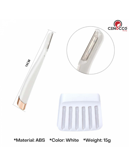 Cenocco Beauty Épilateur facial avec lumière LED