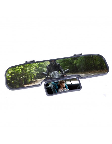 Genius Ideas Miroir grand angle double