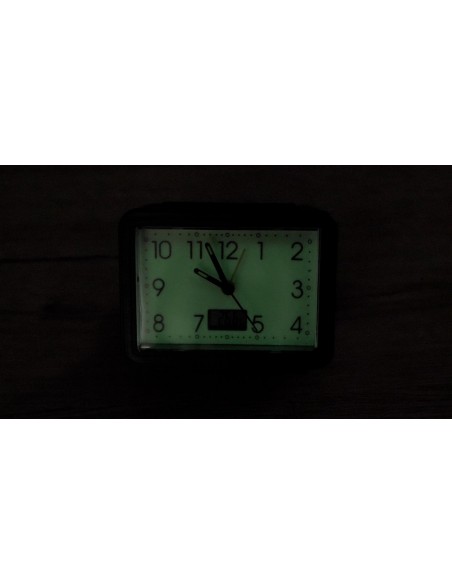 Genius Ideas Réveil et thermomètre luminescents