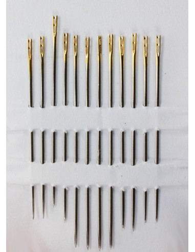 Genius Ideas Aiguilles magiquesavec 12 pièces et 100 bobines de fil