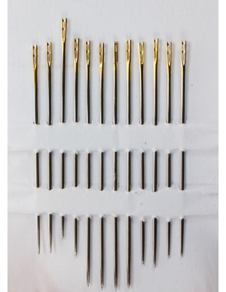 Genius Ideas Aiguilles magiquesavec 12 pièces et 100 bobines de fil