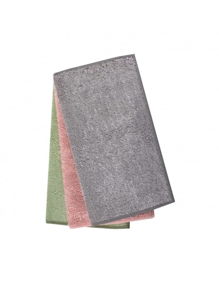 Genius Ideas Lot de 3 lingettes ultra propres en bambou