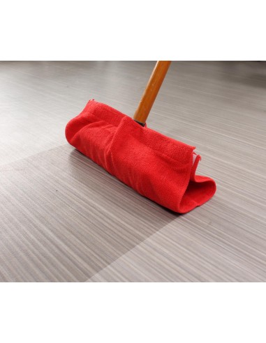 Genius Ideas Jeu de 4 chiffons d'essuyage en microfibre avec velcro