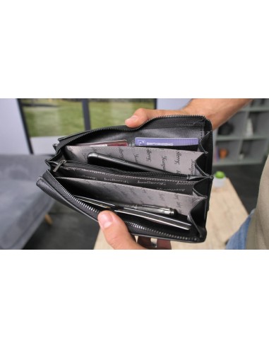 Wellys Portefeuille pour homme avec porte-monnaie