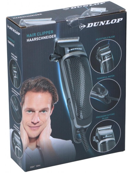 Dunlop Tondeuse à cheveux avec moteur puissant