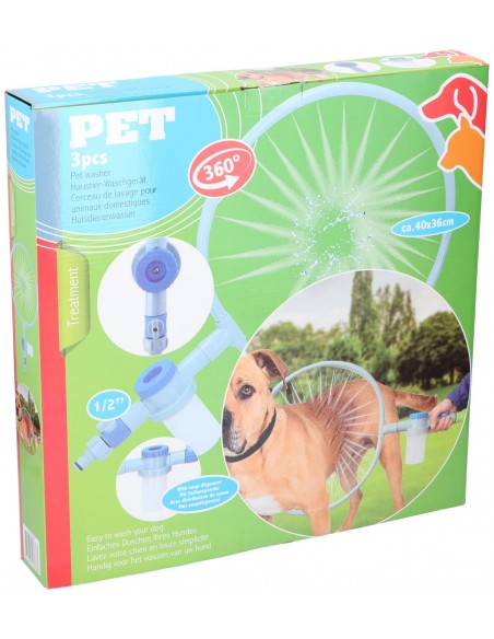 Pet Treatment Laveuse pour animaux en ABS à 360 degrés