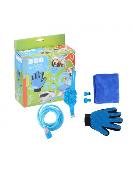 Pet Treatment Kit de lavage et de nettoyage pour chien 5 PCS
