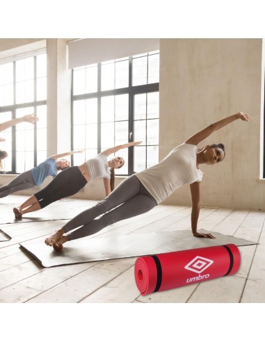Umbro RougeTapis de fitness et de yoga gris 190x58x1cm