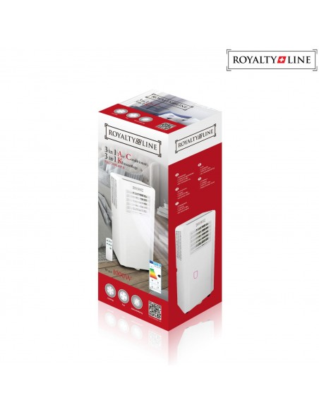 Royalty Line Climatisation mobile avec télécommande