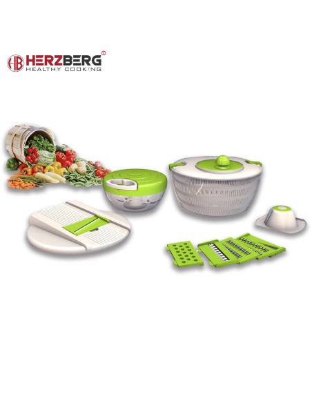 Herzberg HG-5057 Multifunctionele Spinner met Chopper