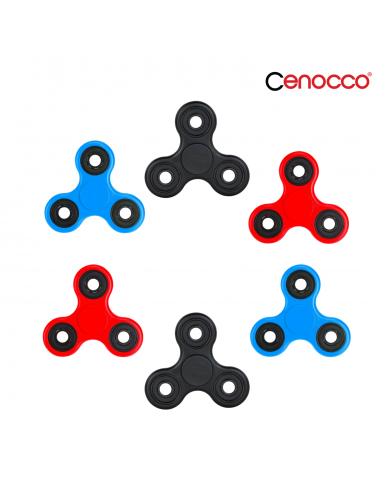 Cenocco Lot de 6 Jouets Fidget Spinner Sensoriels