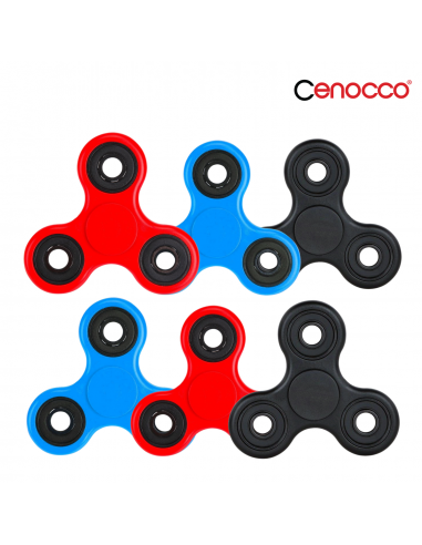 Cenocco Lot de 6 Jouets Fidget Spinner Sensoriels