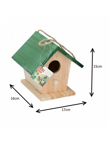 Lifetime Garden Nichoir 17x16x15cm