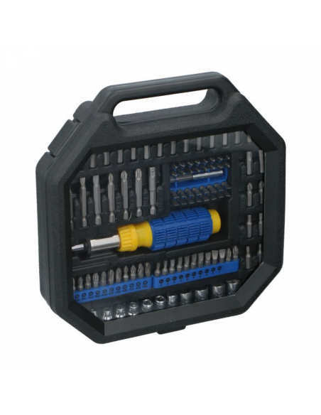 Kinzo ED-17782  Jeu de douilles et d'embouts 99 pièces