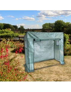 Herzberg Kit de culture en serre de tomates et de plantes verticales 2
