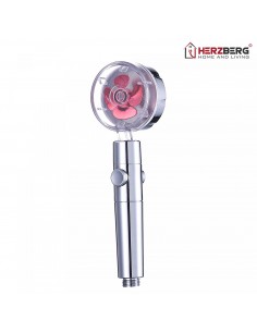 Pomme De Douche Herzberg Turbo Chargeur Rose