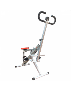 I-Kracht Total Fitness Crunch avec moniteur numérique Argent