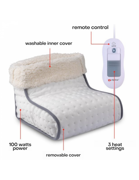 Alpina Chauffe-pieds électrique