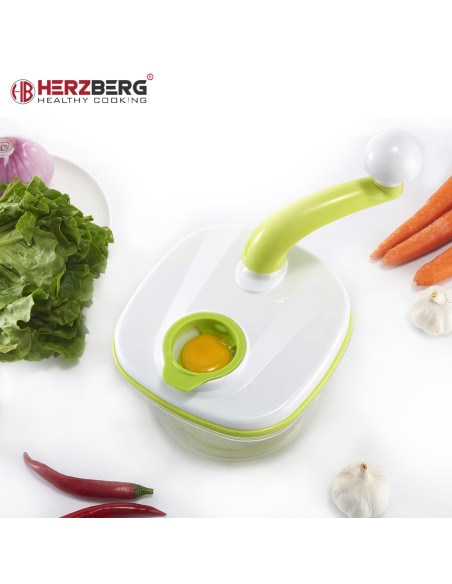 Herzberg HG-8031  Ensemble hachoir et trancheuse 10 en 1