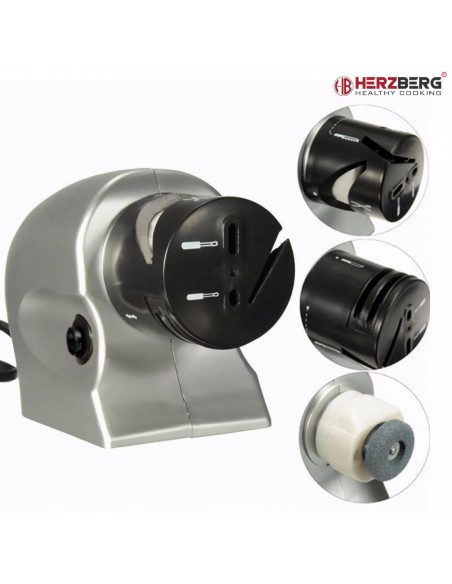 Aiguiseur multifonctionnel électrique ou manuel Herzberg