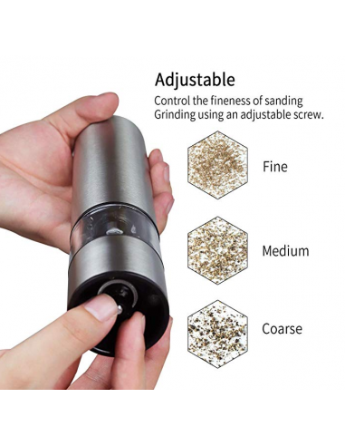 Moulin à poivre en acier inoxydable Herzberg