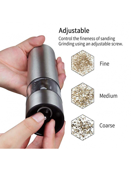 Moulin à poivre en acier inoxydable Herzberg