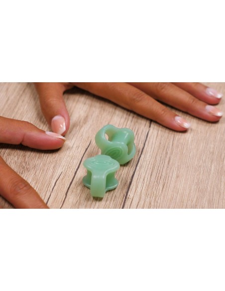 Séparateur d'orteils Wellys avec 2 boucles 'Menthogel' 2pcs