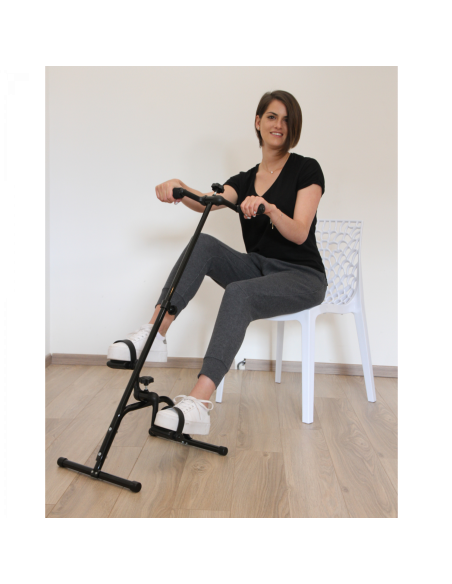 Wellys x000000ae Exerciseur de bras et de jambes à pédale 2en1
