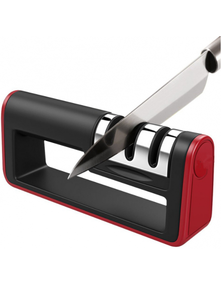 Affûteur de couteaux à 3 niveaux Herzberg