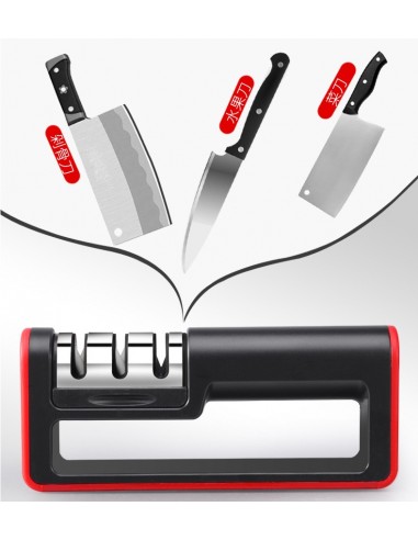 Affûteur de couteaux à 3 niveaux Herzberg