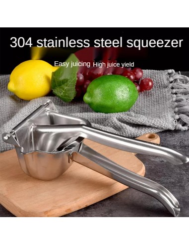 Presse-agrumes en acier inoxydable Herzberg