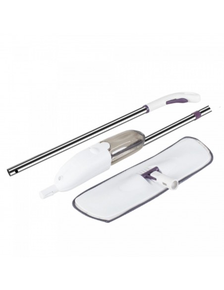 Herzberg HG-8115 Balai à franges avec pulvérisation d'eau