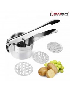 Râpe à pommes de terre en acier inoxydable Herzberg 2
