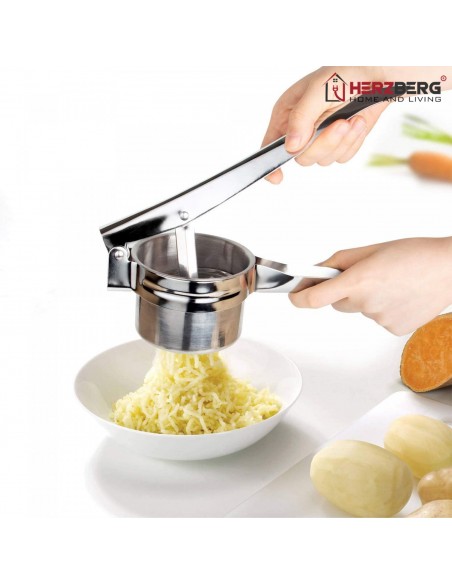Râpe à pommes de terre en acier inoxydable Herzberg