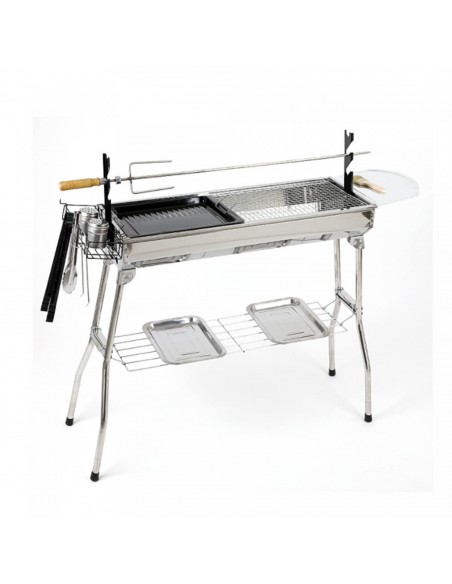 Herzberg HG-8112 Barbecue avec sac de transport
