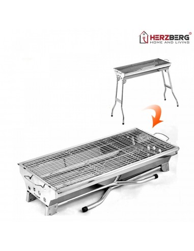 Herzberg HG-8112 Barbecue avec sac de transport