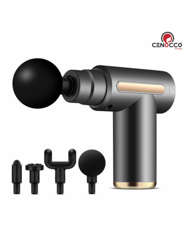 Cenocco Mini pistolet de massage Rouge