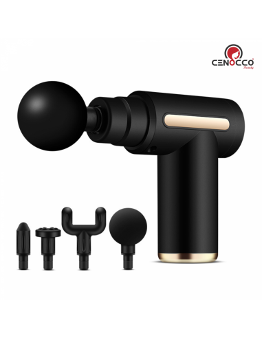 Cenocco Mini pistolet de massage Rouge
