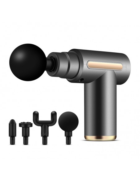 Cenocco Mini pistolet de massage Gris